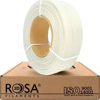 Filament ReFill ROSA3D / PLA Starter / SATÉNOVĚ PERLEŤOVĚ BÍLÁ / 1,75 mm / 1 kg