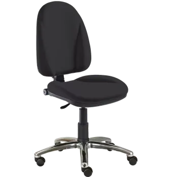 444/MEK CR židle kancelářská, Bondai, kříž chrom BONDAI BN7 (8033) - látka černá