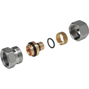 Giacomini R187F Přechod z FE - vnitřní závit s adaptérem pro trubku z umělé hmoty