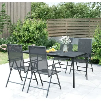 Zahradní stůl vidaXL Zahradní stůl antracitový 165 x 80 x 72 cm ocelové pletivo [362734]