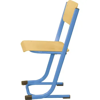 Jídelní židle VOJTĚCH židle pevná, malá velikost 3 RAL 5015 - modrá