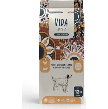 Krmivo pro psa Kraftia VIDA SUPER DOG Adult M/L HUNTING Chic&Lamb Velikost balení: 12kg