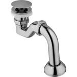 BESCO - Celokovový vanový sifon bez přepadu Click-Clack - Barva - Zlatá VANOKKZLO