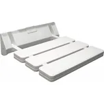 AQUALINE - HANDICAP sklopné sedátko do sprchového koutu, 32x33cm, bílá AE357