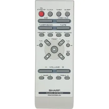 Dálkový ovladač SHARP RRMCG0056SJSA - kompatibilní značkový dálkový ovladač General