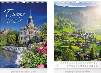 Kalendář MFP Nástěnný kalendář Europe 2024