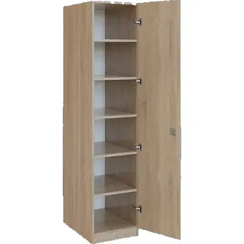 Šatní skříň Q 14-40 skříň šatní, 1-dveřová, 1800x400x600 mm, dub bardolino