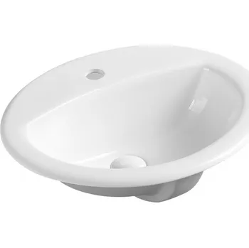 Umyvadlo OLSEN SPA - Umyvadlo OVALE I, 51 x 42,5 x 18 - zápustné OLKLT6001