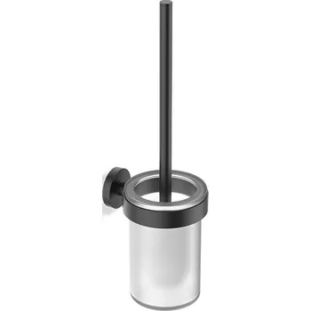 WC štětka Decor Walther, Wc štětka Basic nástěnná černá matná - Formadore