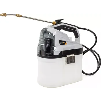 Postřikovač Aku bezdrátový tlakový postřikovač, 18V Li-Ion, zásobník 7,5l, 1,5bar, 500ml/min, bez baterie a nabíječky, bateriová platforma MAXXPACK BATAVIA (BATAVIA)