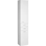 Aqualine ZOJA/KERAMIA FRESH skříňka vysoká s košem 35x184x29cm, bílá, 51230
