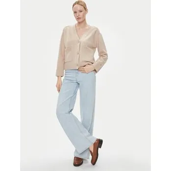 Dámský svetr Tommy Hilfiger Kardigan WW0WW39922 Béžová Relaxed Fit L