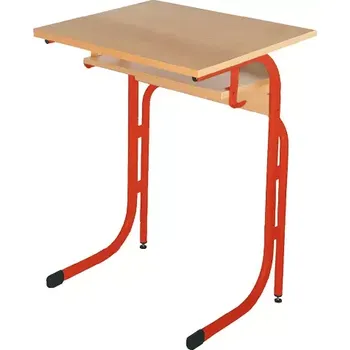 Zahradní lavice JANA 1 lavice 1-místná, pevná, velikost 7 RAL 3002 - červená