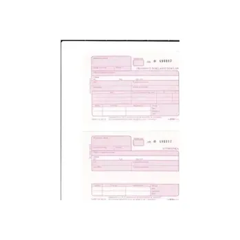 Tiskopis DITIS příjmový pokladní doklad 1+1 číslovaný A6 2x50