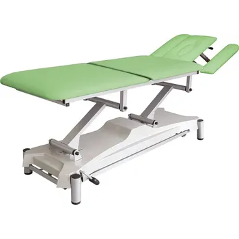 Masážní stůl VL - F5 - PLUS lehátko rehabilitační, koženka HOLY Z 2 - koženka zelinkavá