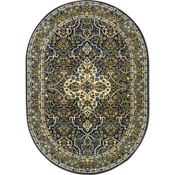 Koberec Kusový koberec Laurus granat ovál Ovál 120 x 170 cm