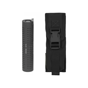 Pouzdro na tlumič a svítilnu, Warrior, černá