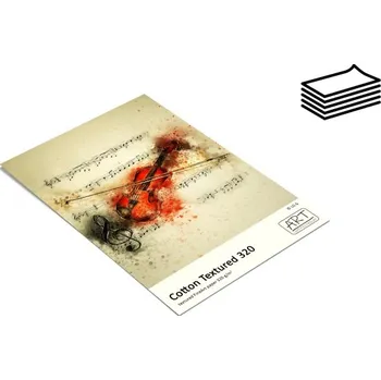 Fotopapír A4/5 FOMEI Cotton Textured 320, testovací balení