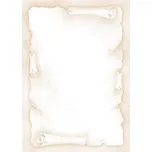 Dopisní papír, motiv pergamen, A4, 90 g, APLI