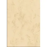 Papír s motivem, béžová, mramor, oboustranný, A4, 200 g, SIGEL