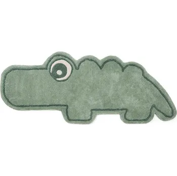 Koberec Done by deer, Dětský kobereček Croco zelený - Formadore