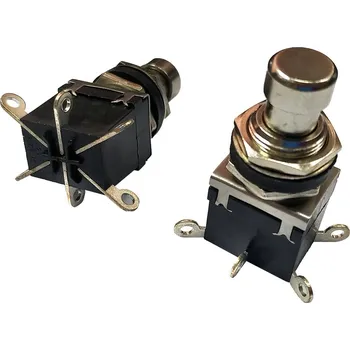 vypínač Nožní spínač PBS-24-202 250V / 2A, 2x přepínací kontakt, ZAP/ZAP, ON-ON, s aretací