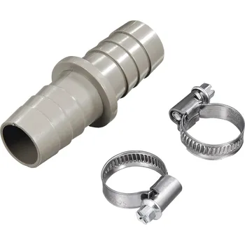 Zahradní hadice Xavax spojka odtokových hadic, pro průměr 20 mm, včetně 2 spon/objímek