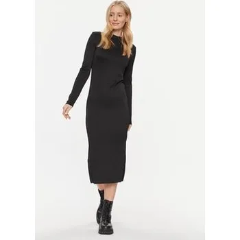 Dámské šaty JDY Každodenní šaty Filipa 15305343 Černá Slim Fit M