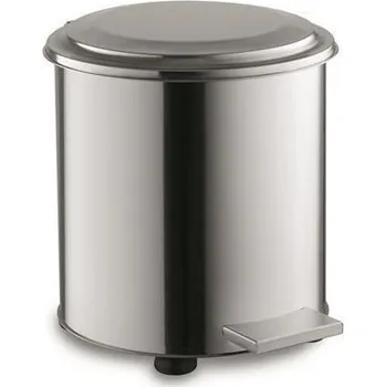 Odpadkový koš Neznámý Odpadkový koš, pedálový, kovový, 50 l, pochromovaný