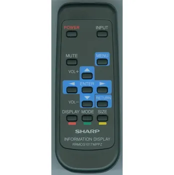 Dálkový ovladač SHARP RRMCG1017MPPZ - kompatibilní značkový dálkový ovladač General
