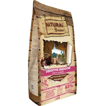 Krmivo pro kočku 6 kg krmiva pro kočky Sensitive Indoor Natural Greatness