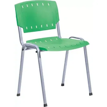 Jídelní židle KLINT ST židle, plast zelený