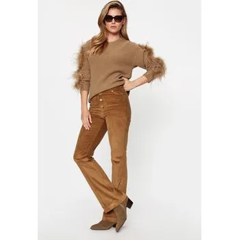 Dámský svetr TWINSET Svetr 232TT3330 Hnědá Regular Fit M