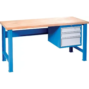 Dílenský stůl E 120/70 dílenský pracovní stůl - pevný (výškově nestavitelný)