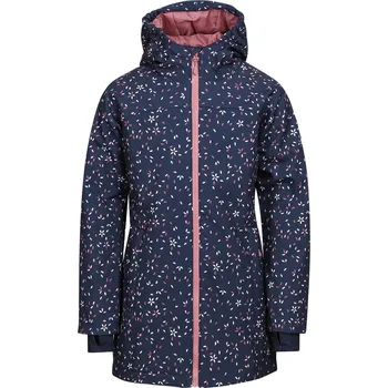 Dívčí oblečení ALPINE PRO - ILEMO DĚTSKÝ VODOODPUDIVÝ KABÁT S MEMBRÁNOU DWR KCTB035602G152-158