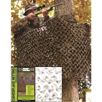 Vybavení pro přežití Síť maskovací, Mil-Tec, 3 x 3 m, bílá