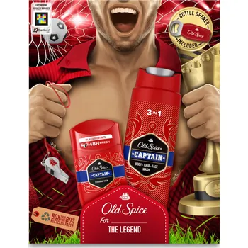 Kosmetická sada Old Spice Captain Footballer dárková sada s otvírákem