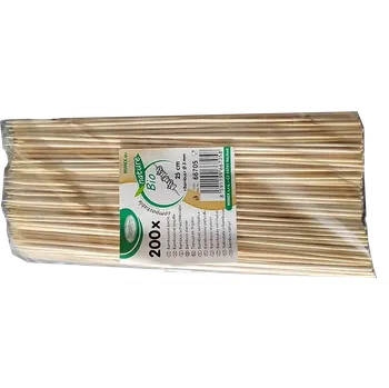 Nádobí Špejle BAMBUS 25 cm hrocené po 200 ks (Balení: 200 ks)