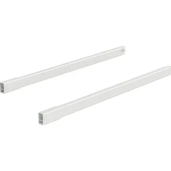 Nábytkové kování K-HETTICH ArciTech horní reling, 450mm, pár, hmoždinka, bílá (K-HETTICH ArciTech horní reling, 450mm, pár, hmoždinka, bílá)