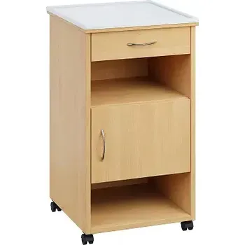 Noční stolek NSL - 16 PV stolek noční k lůžku, pravostranný, javor horský