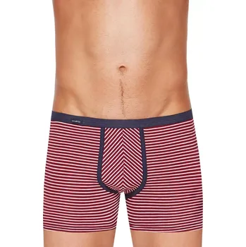 Boxerky Pánské boxerky Body&Soul 10/1-13/206Z FABIO Barva: bordo (vínová), Velikost: XL