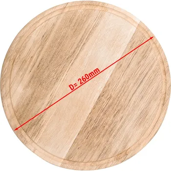 Talíř G.Gastro Pizza talíř s drážkou na šťávu - Ø 26 cm