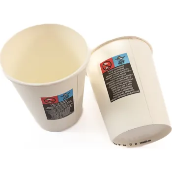 Jednorázové nádobí Kelímek - 0,28 l papírový bílý