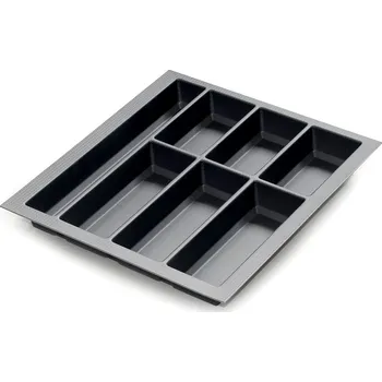 Příborník do zásuvky Příborník Classico Kristall softTouch 422x474mm černá (Příborník Classico Kristall softTouch 422x474mm černá)