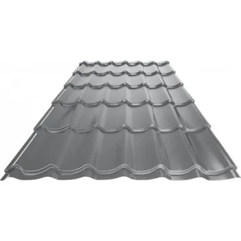 Plech Krytina UNI 1, prachově šedá RAL 7037 lesklá - tlouška 0,55mm, modul 350