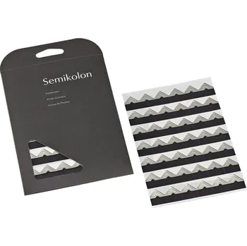 Fotoalbum Semikolon, Samolepicí rohy na fotky Semikolon stříbrné - Formadore