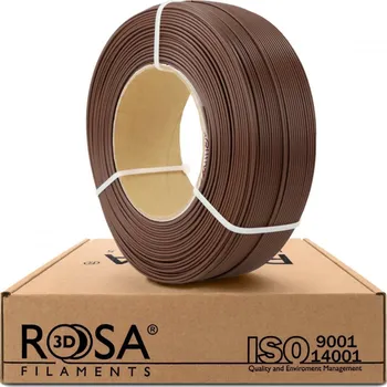 3D tisk ReFill ROSA3D / PLA Starter / ČOKOLÁDOVĚ HNĚDÁ / 1,75 mm / 1 kg