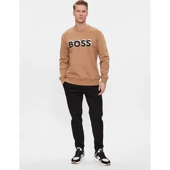 Pánské oblečení Boss Mikina Soleri 07 50507939 Béžová Relaxed Fit XL