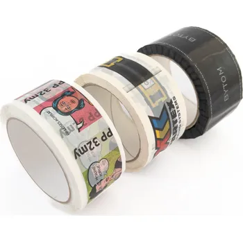 Lepící pásky s potiskem - odběr nad 2 592 ks