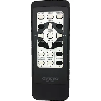 Dálkový ovladač ONKYO RC-729E - dálkový ovladač duplikát